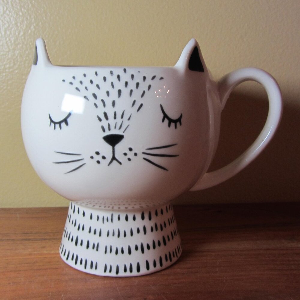 *BOGO mugs* 24 oz XL cat mug tabletops gallery (W4700)